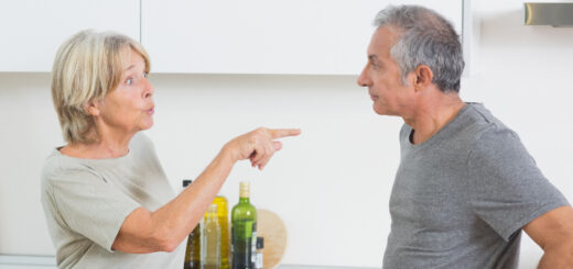 kobieta i mężczyzna, wymiana zdań