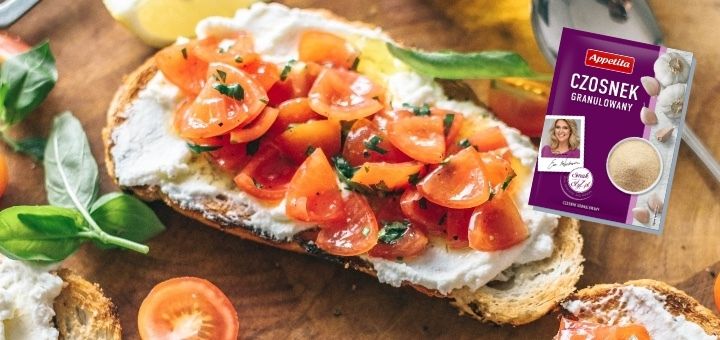 Aromatyczna bruschetta