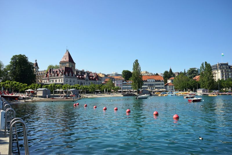 Lozanna Jezioro Genewskie
